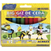 Giz De Cera 12 Cores Gizão 09111 Acrilex Cx 1 Cj - Imagem 2