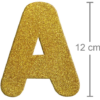 Letras Em Eva Ouro Com Glitter