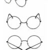 Armação Retrovintage Redondo Harry Potter Feminino Masculino - Imagem 4