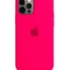 Capa Capinha Silicone Para Iphone  Cor Rosa-pink 13 Pro Max - Imagem 2